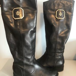 Tory Burch leather boots